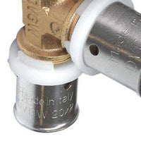 Raccordo tee diam.26x20x26 a pressare per multistrato