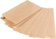 Sacchi di Carta 1000 Pezzi - Marrone - 18 x 35 cm - Ambientalmente Pieno - Confezione per Dolci/Spuntini - Sacchi di Carta Riciclabili