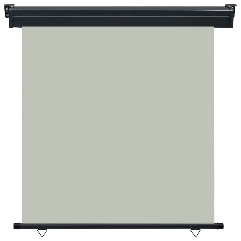 Tenda da sole laterale retrattile/schermo privacy per patio giardino terrazza balcone 170 x 250 cm grigio 02_0007026