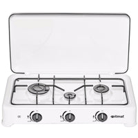 fornello a gas 3 fuochi con coperchio cod:ferx.25284