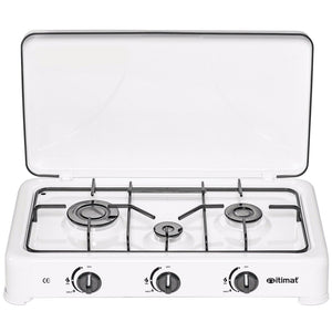 fornello a gas 3 fuochi con coperchio cod:ferx.25284