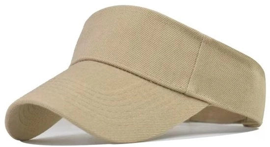 Ombrellone sportivo da sole in canapa con cappuccio regolabile per uomo e donna - Khaki