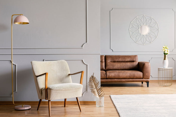 Specchio Geometrico Dodecagonale White 58 Cm