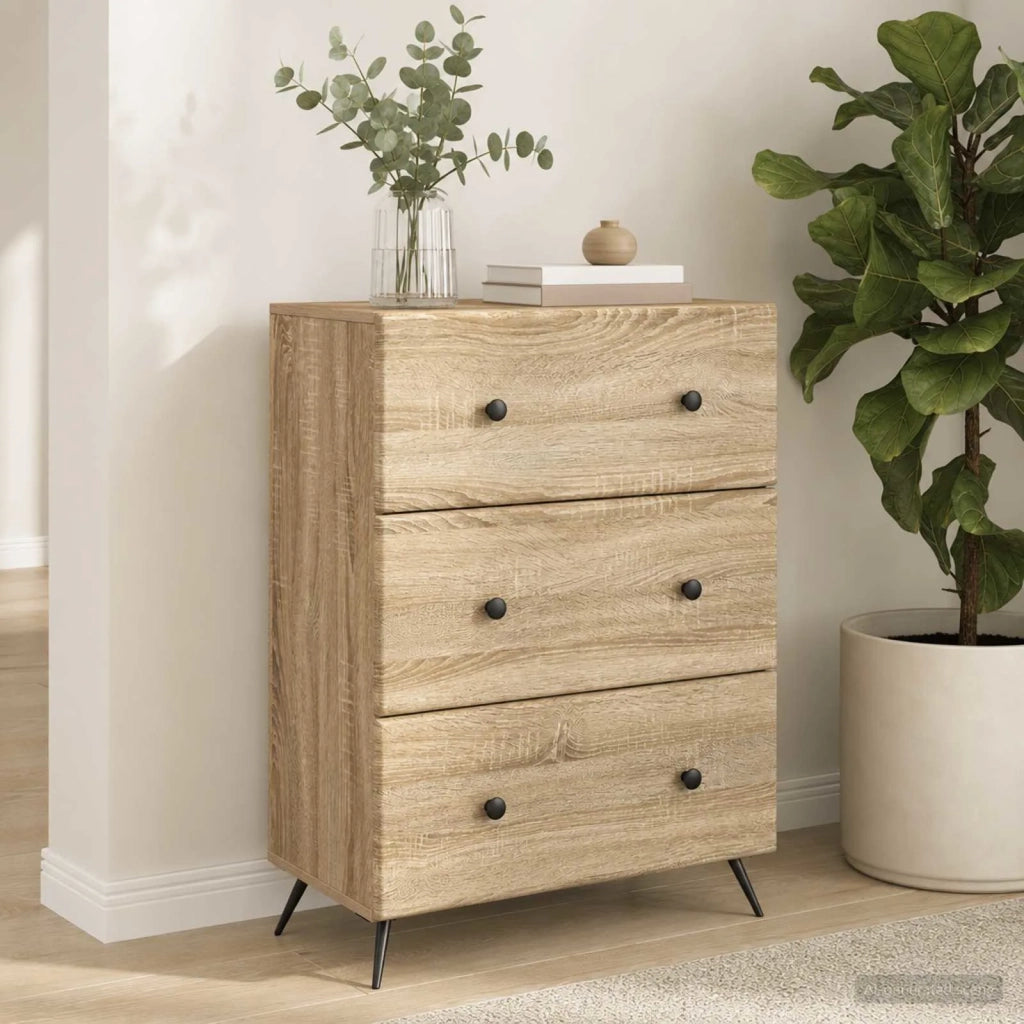 Mobile con Cassetti Rovere Sonoma 66 x 34,5 x 90 cm 895527