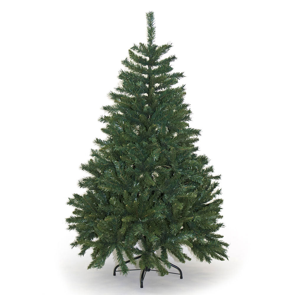 Albero di Natale Artificiale Alpino Verde Ignifugo 1773 Rami Altezza 210Cm
