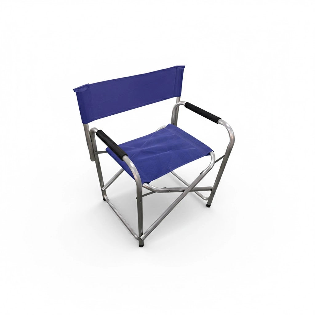 SEDIA REGISTA 'ALICANTE' telo colore blu- 2 pezzi  - LIF