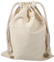 Set di 6 sacchetti per bucato in cotone, cotone, sacchetto per bucato a rete per contenitore per bucato, sacchetto per contenitore per uso domestico, 15*20cm