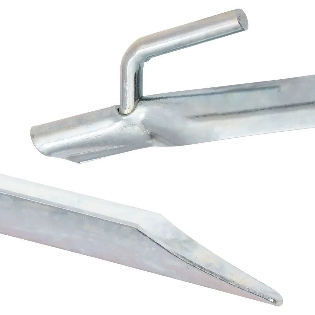 Picchetti Tenda 24 pz a Forma di V 25 cm ?20 mm Acciaio Zincato CFW5484103