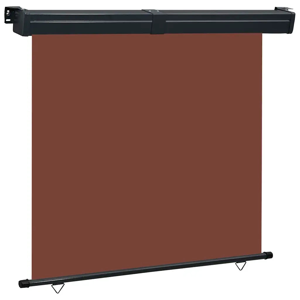 Tenda Laterale per Terrazzo 160x250 cm Marrone cod mxl 64008