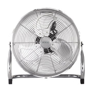 Ventilatore industriale da pavimento 45cm, 3 velocità 110W, pale alluminio, inclinazione regolabile casa ufficio - SOGO