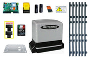 Kit Motore Automazione Cancello Scorrevole Automatico + 6Mt Cremagliera 230V Dfm