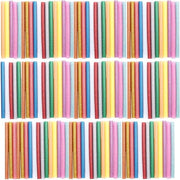 140 Sticchi di colla calda colorata per adesione, artigianato e decorazione