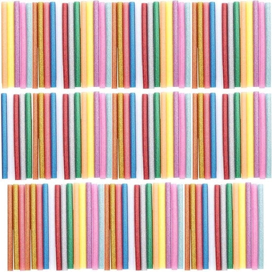 140 Sticchi di colla calda colorata per adesione, artigianato e decorazione