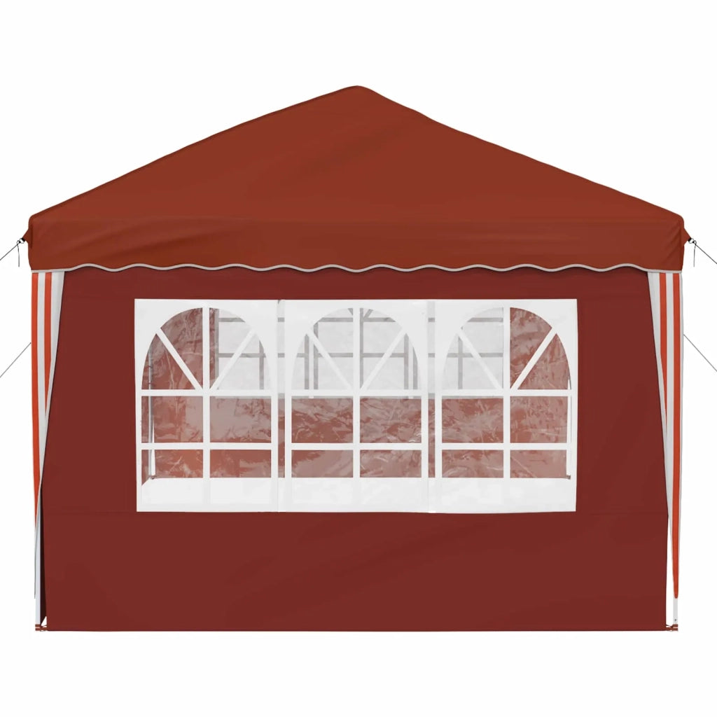 Tenda per feste a pop-up 575 x 289 x 245 cm Terracotta 42019798