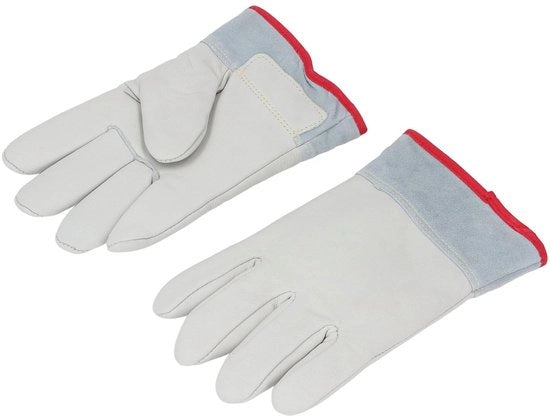 Manopole Antivibrazioni a Pelle PU Acqua Impermeabile - Manopole Cryogeniche Spesse - Manopole di Sicurezza per Lavoro - Per Liquidi e Gas Freon - Dimensione 26 cm - 2 Pezzi - Manopole per Lavoro