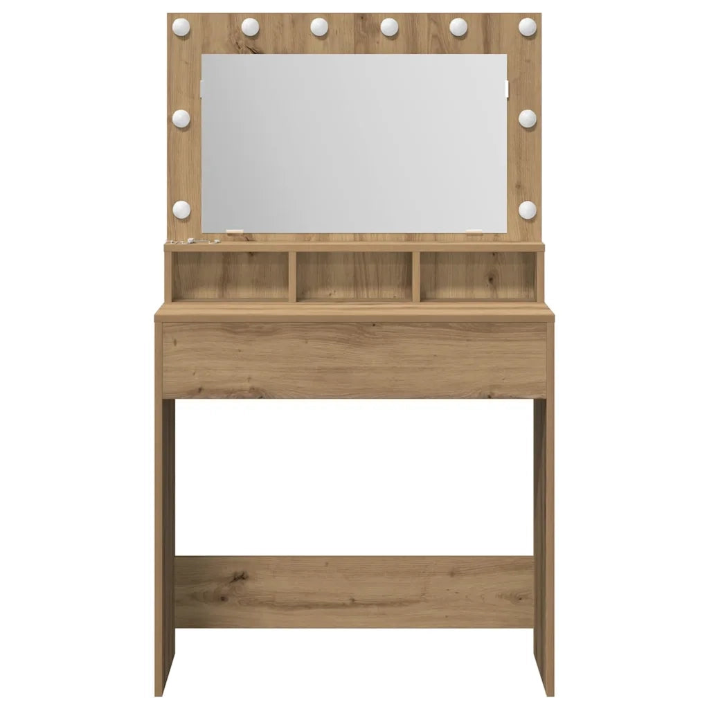 Tavolo da Trucco Rovere artigianale 75,5 x 41 x 135 cm 865117