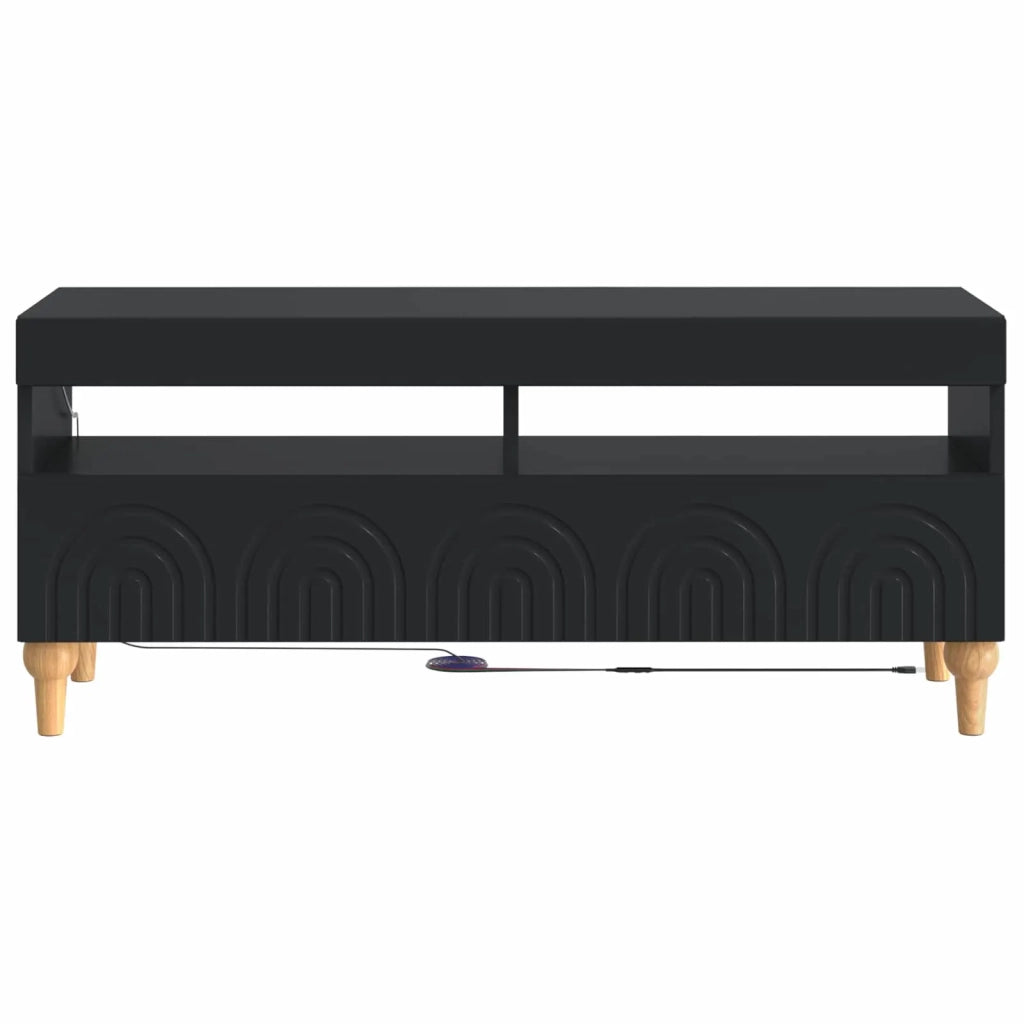 Mobile TV LED Nero Legno ingegnerizzato 896326