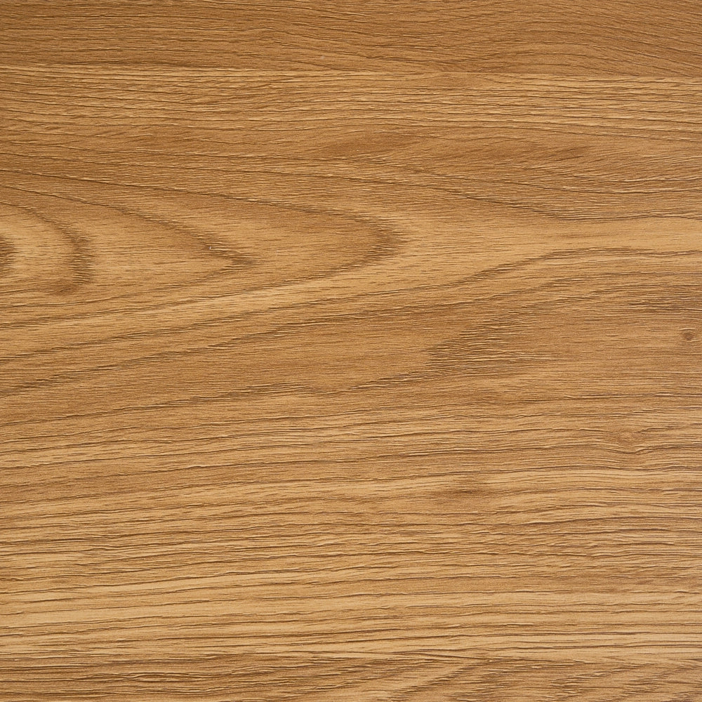 Scrivania da ufficio per la casa in stile scandinavo con cassetti, MDF 105 x 60 cm , ripiani aperti, marrone chiaro