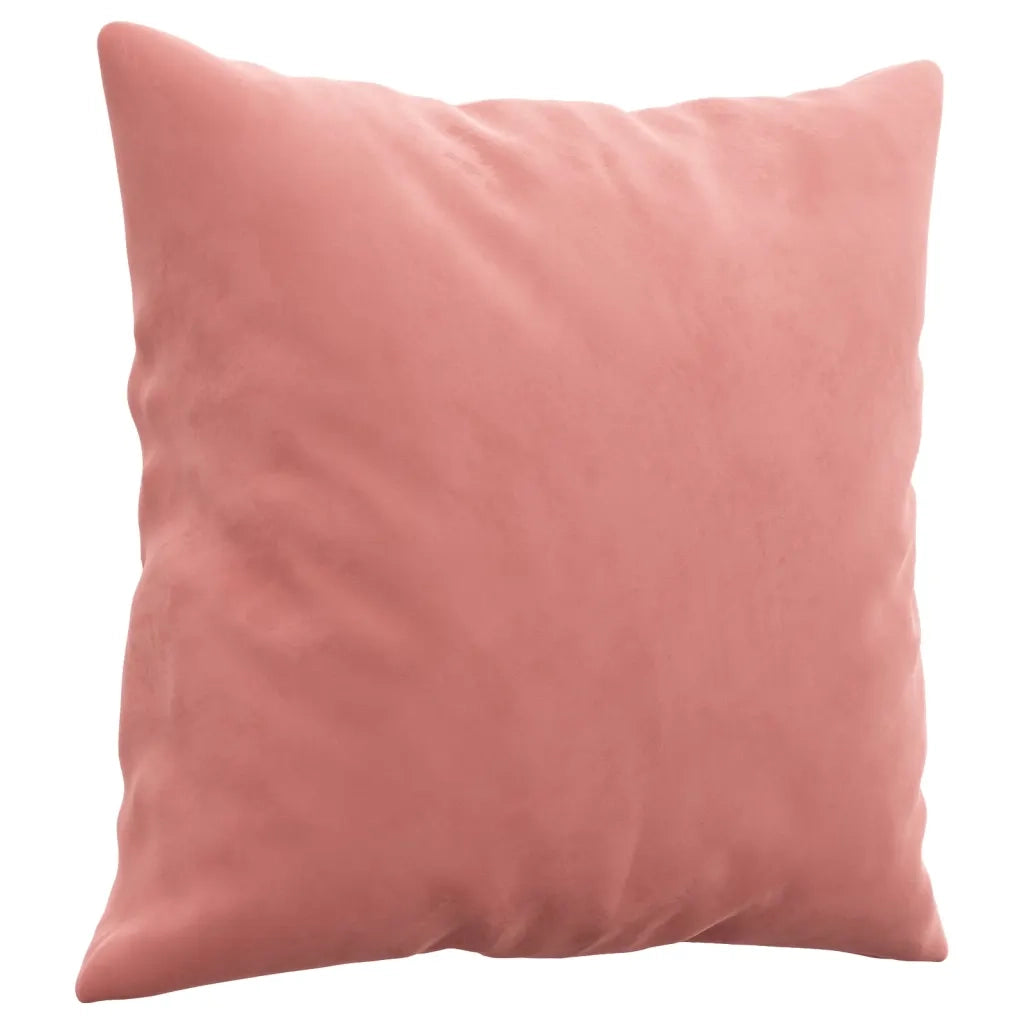 Cuscini Decorativi 2 pz Rosa 40x40 cm in Velluto CFW2015917