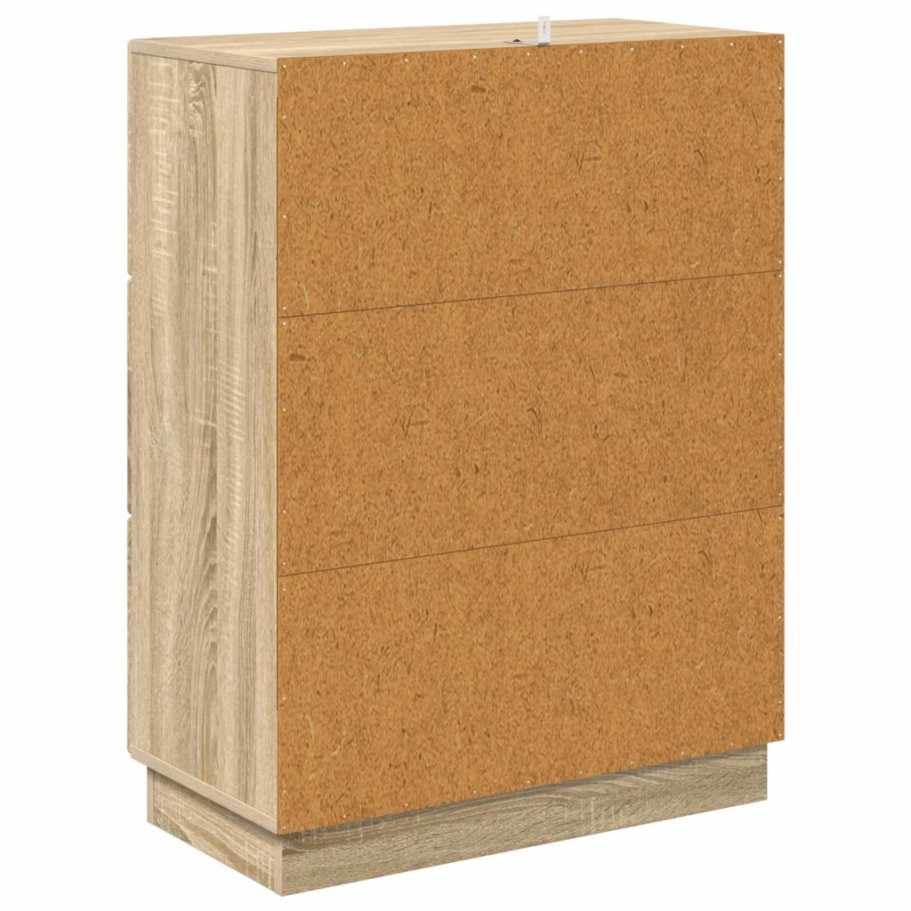 Mobile con Cassetti Rovere Sonoma 66 x 34,5 x 87 cm 895297