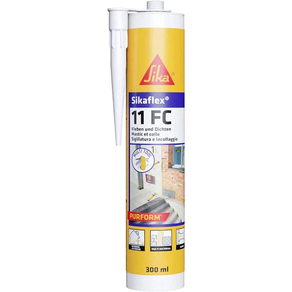 Sikaflex 11 Fc Purform Bianco, Adesivo Sigillante Poliuretanico Ml. 300