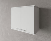 Pensile Lavanderia da Esterno 60x34x52,5 cm in PVC Bianco