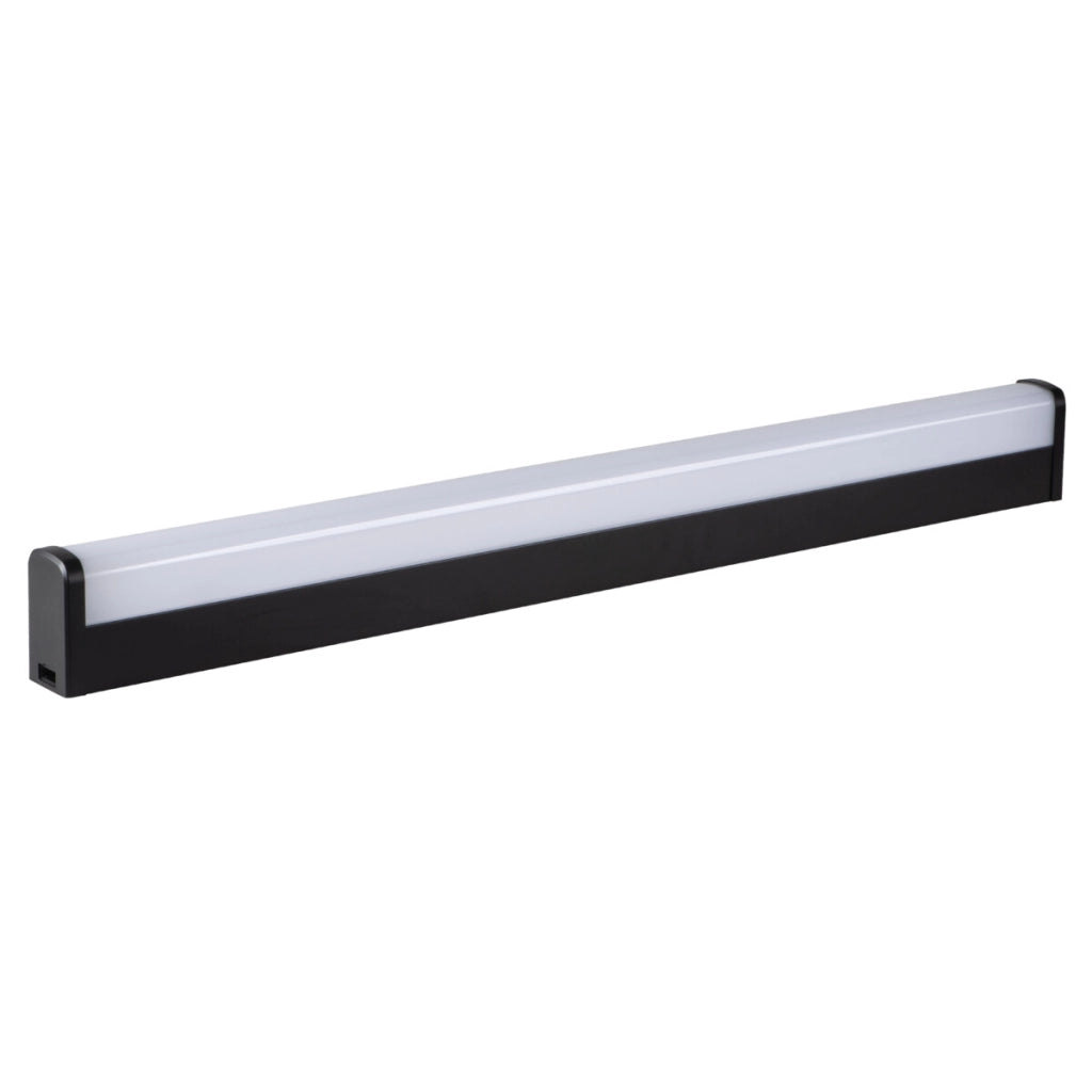 Applique LED da bagno Kanlux AKVO nera 100cm 23W IP44