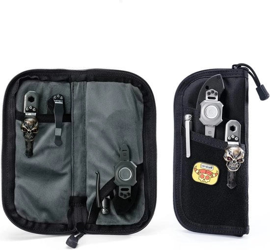 Borsa da strumenti per uomo - Etui Nyon con tasche per EDC - Organizzatore di strumenti EDC - Area per patch DIY - Miglior etui protettivo per EDC accessori - Nero

Modello: Nyon
Dimensioni: 20 x 15 x 5 cm
Materiali: PU
Capacità: 6 tasche
Peso: 250g