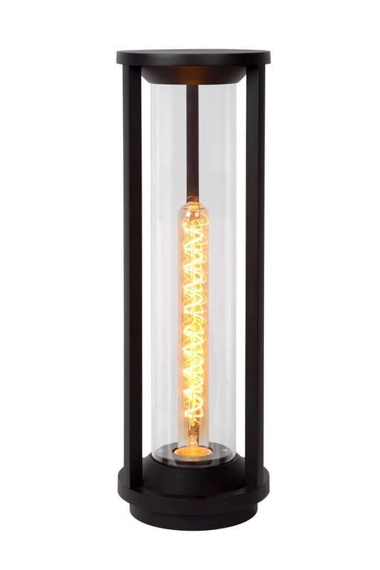 Lampada da esterno Lucide Cadix paletto E27 IP65 60W