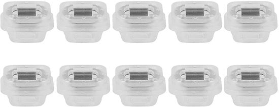 Insert Trim Kunststof per 10 Stuks per Porta - Adatto per E46/E90/E91/E92/E93 - Duraturo - Installazione Facile - Alta Qualità - Clip per Cerniera Porta