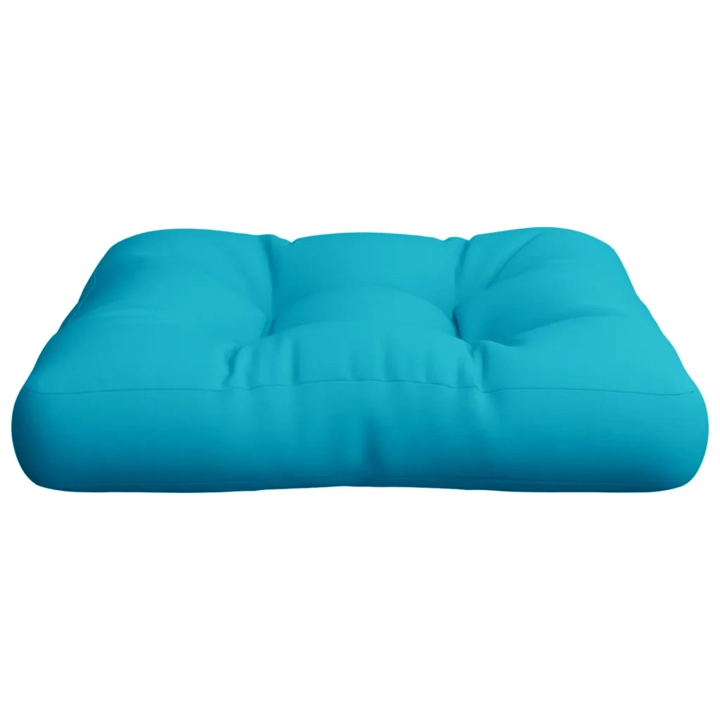 Cuscino per Pallet Turchese 50x50x12 cm Tessuto 360446