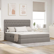 Letto con contenitore e LED Talpa 160 x 200 cm Poliestere