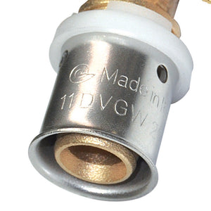 Gomito maschio diam.1/2x20 a pressare per multistrato