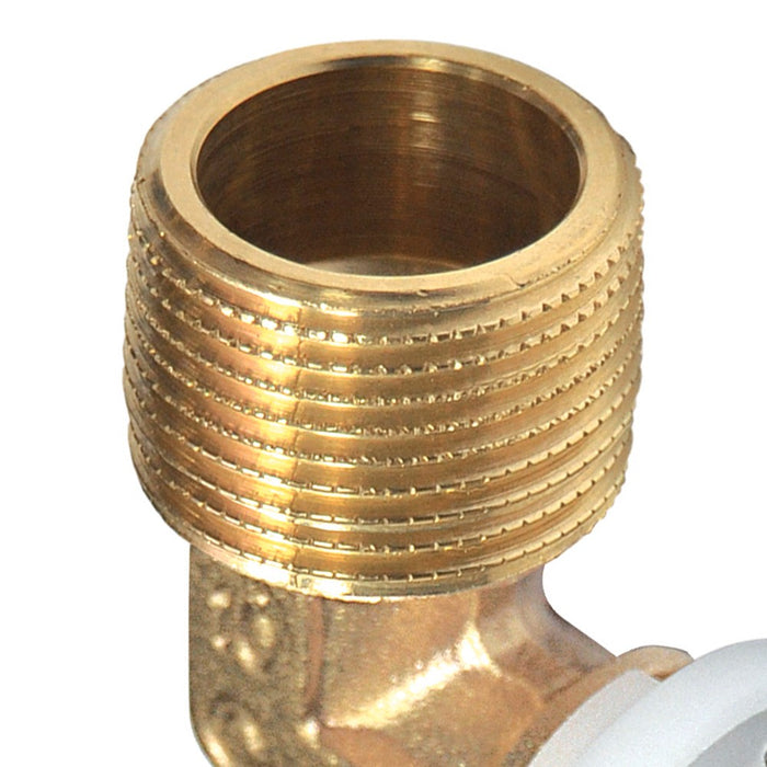 Gomito maschio diam.1/2x20 a pressare per multistrato