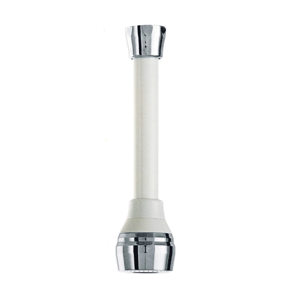 CANNUCCIA FIL. F 22X1 DOCCETTA AERATORE- Bianco-Cromo- IPIER- pezzi 1