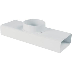 Raccordo a t rettang.-tondo 55x2 20-d.125 mm vecamco 6001-130-08