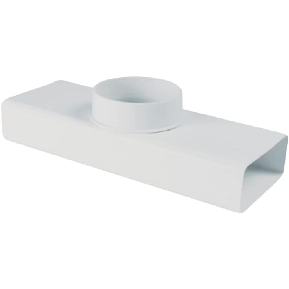 Raccordo a t rettang.-tondo 55x2 20-d.125 mm vecamco 6001-130-08