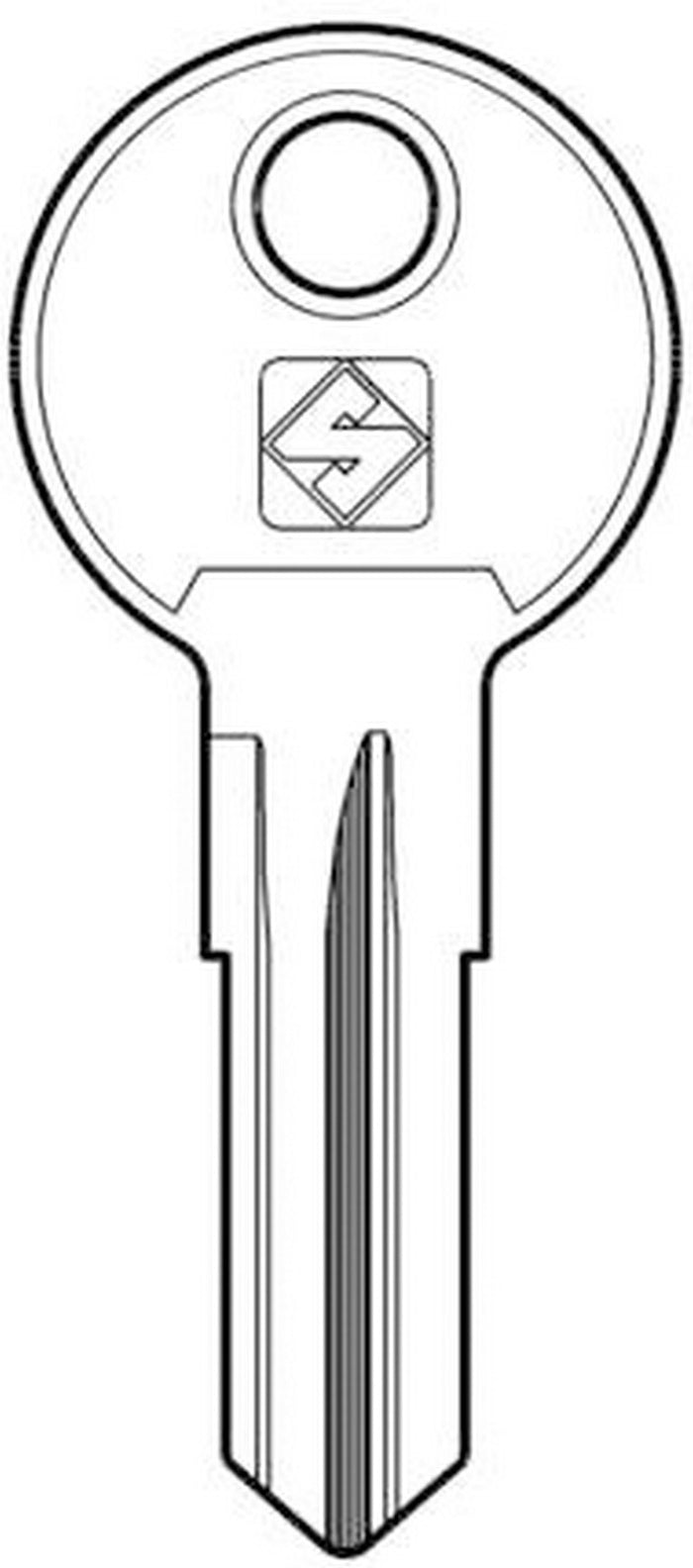 chiavi silca art. cab2r gr.2 cod:ferx.25335