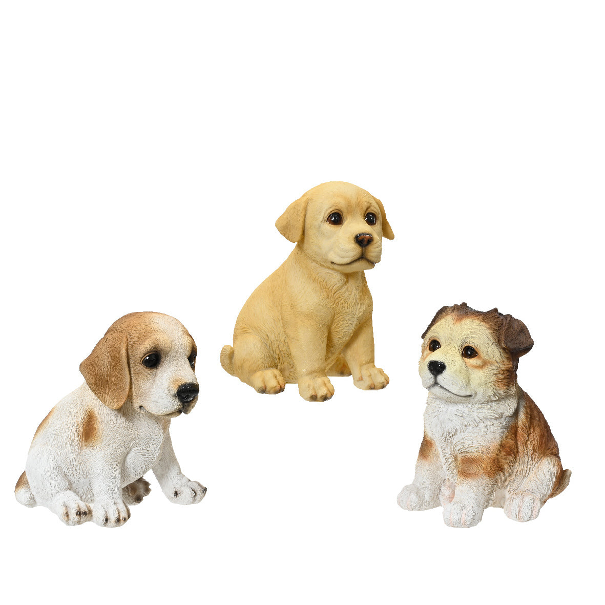 CAGNOLINO 13X17XH17CM IN POLIRESINA 3 MODELLI ASS.