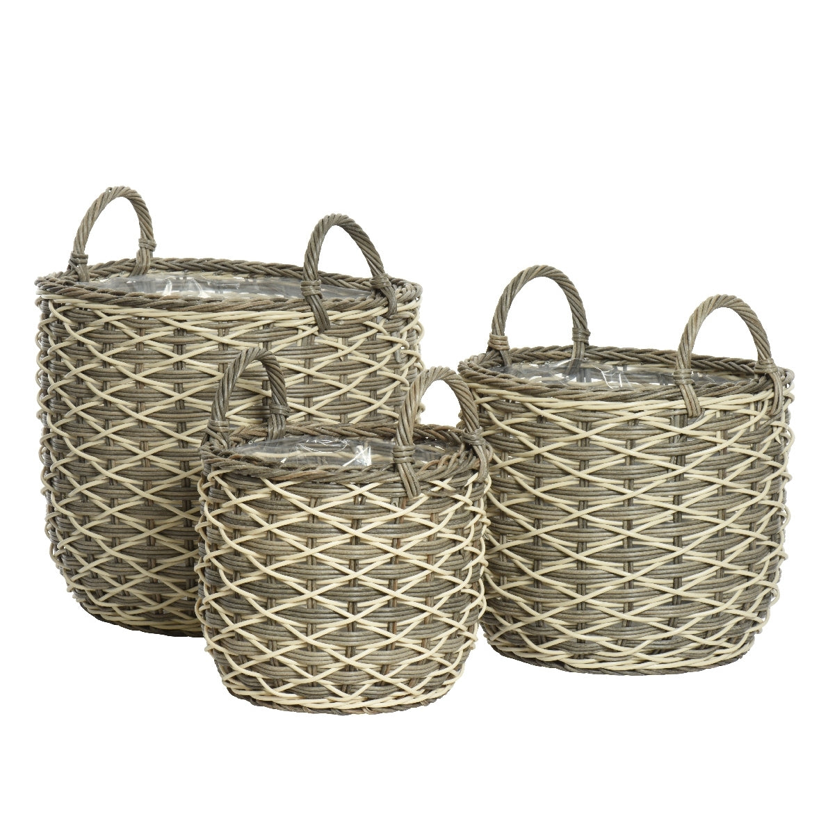 CESTA DUNCAN GRANDE D.46XH48CM IN VIMINI.