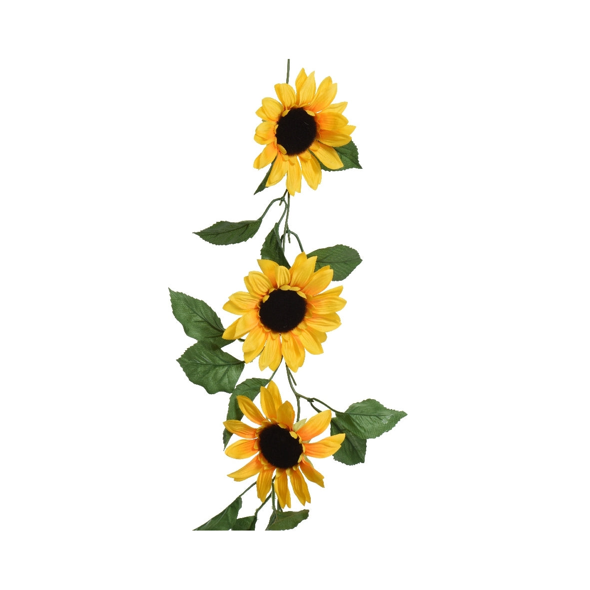 GHIRLANDA GIRASOLE 18X10XH150CM IN POLIESTERE.