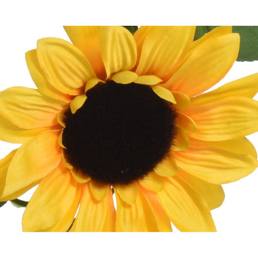 GHIRLANDA GIRASOLE 18X10XH150CM IN POLIESTERE.