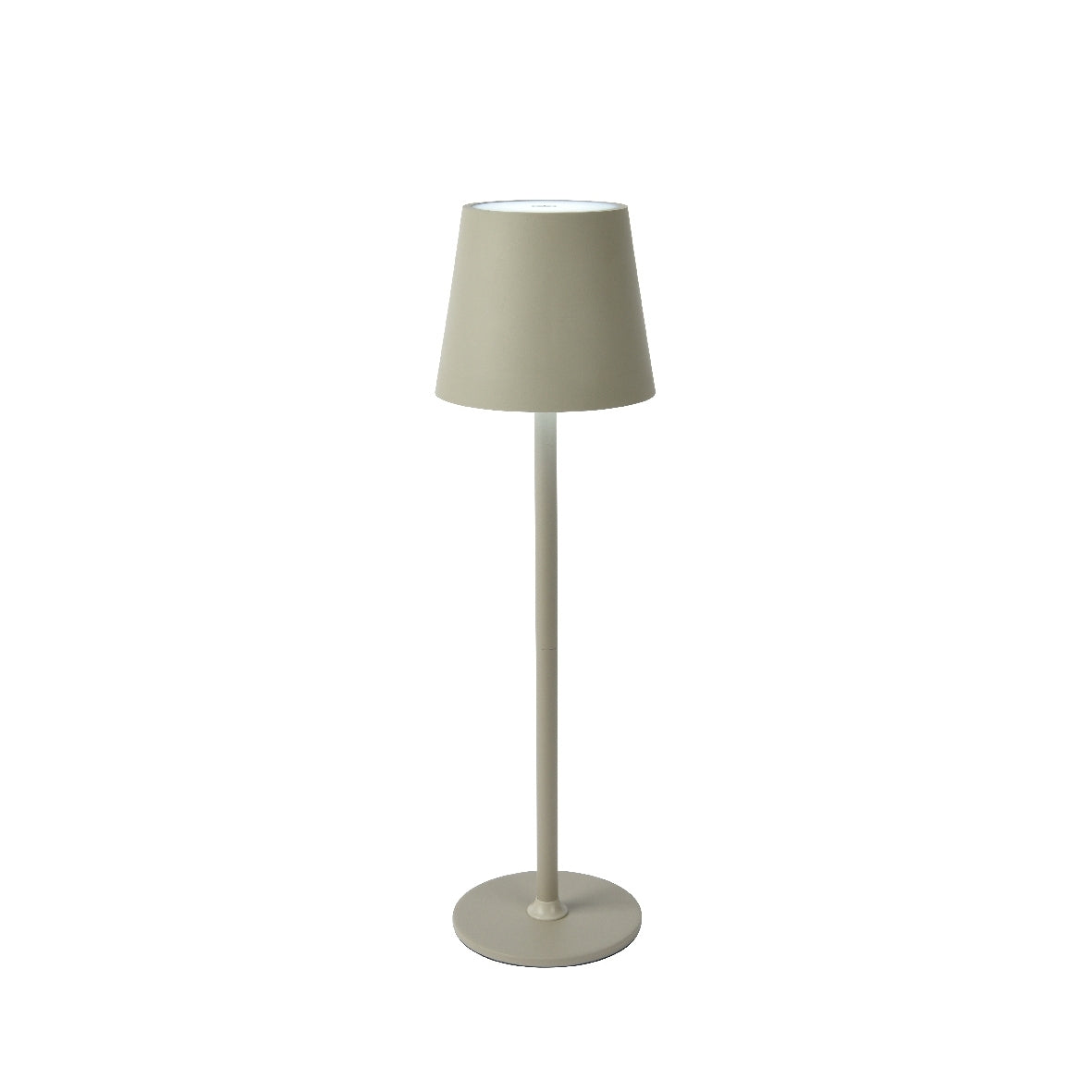 LAMPADA DA TAVOLO LED D.11XH37CM IN PVC BIANCO.