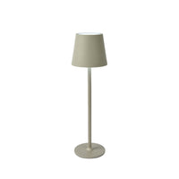 LAMPADA DA TAVOLO LED D.11XH37CM IN PVC BIANCO.
