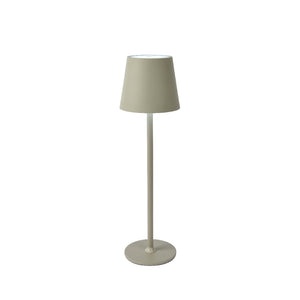LAMPADA DA TAVOLO LED D.11XH37CM IN PVC BIANCO.