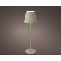 LAMPADA DA TAVOLO LED D.11XH37CM IN PVC BIANCO.