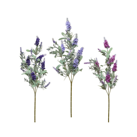 MAZZO DI LAVANDA 11X23XH68CM POLIESTERE 3 MOD