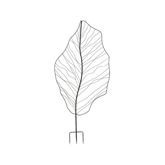 PALETTO FOGLIA IN FERRO 84X4,5XH180CM DA ESTERNO.