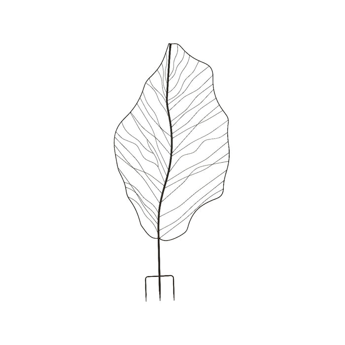 PALETTO FOGLIA IN FERRO 84X4,5XH180CM DA ESTERNO.