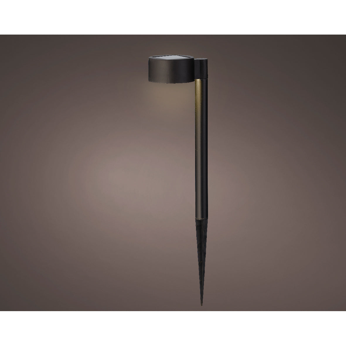 PALETTO SOLARE 11,8X8,3XH4,7CM IN PLASTICA NERO.